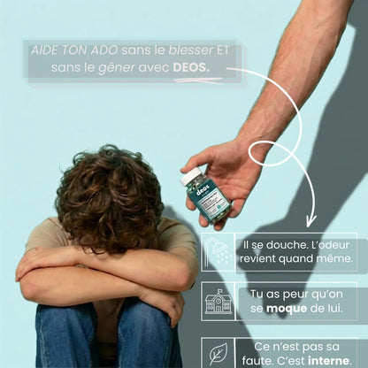 Deos™ Haleine & Corps : solution pour vos ados