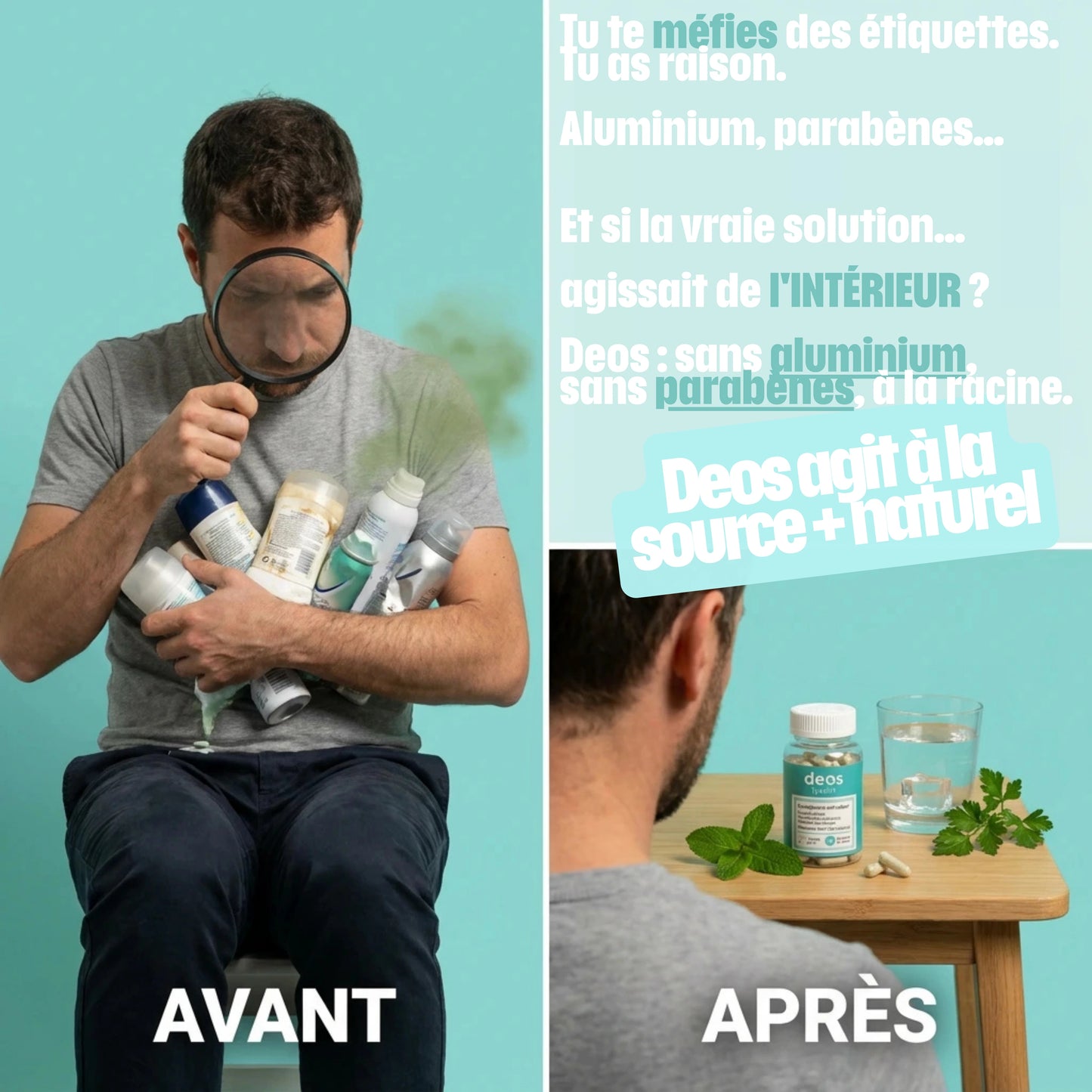 Deos™ Haleine & Corps : solution pour les sportifs