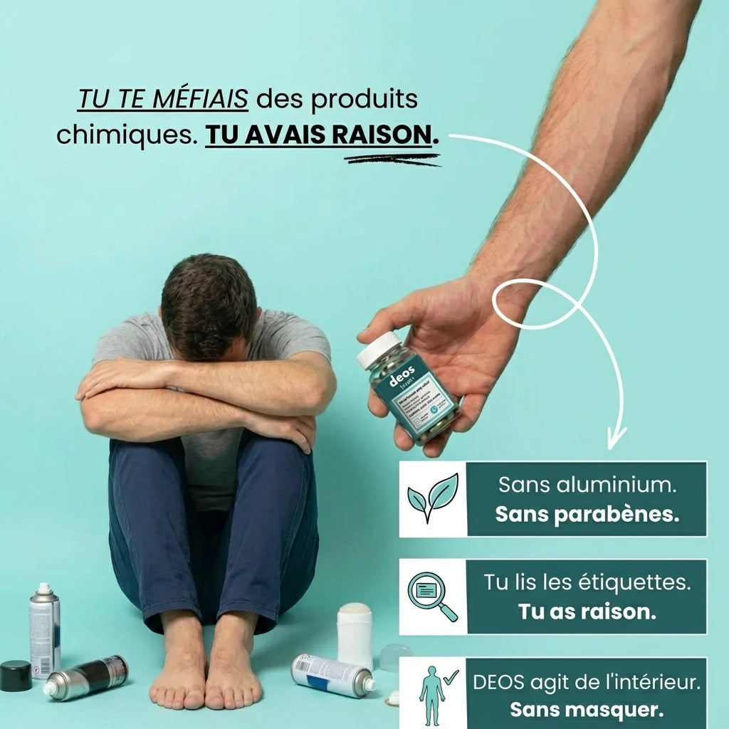 Deos™ Haleine & Corps : alternative aux déodorants