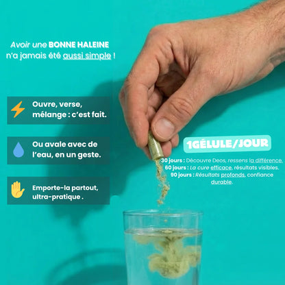 Deos™ Haleine & Corps : solution à la racine