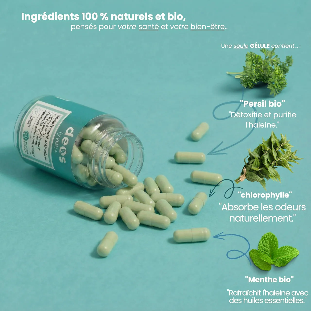 Deos™ Haleine & Corps : solution à la racine
