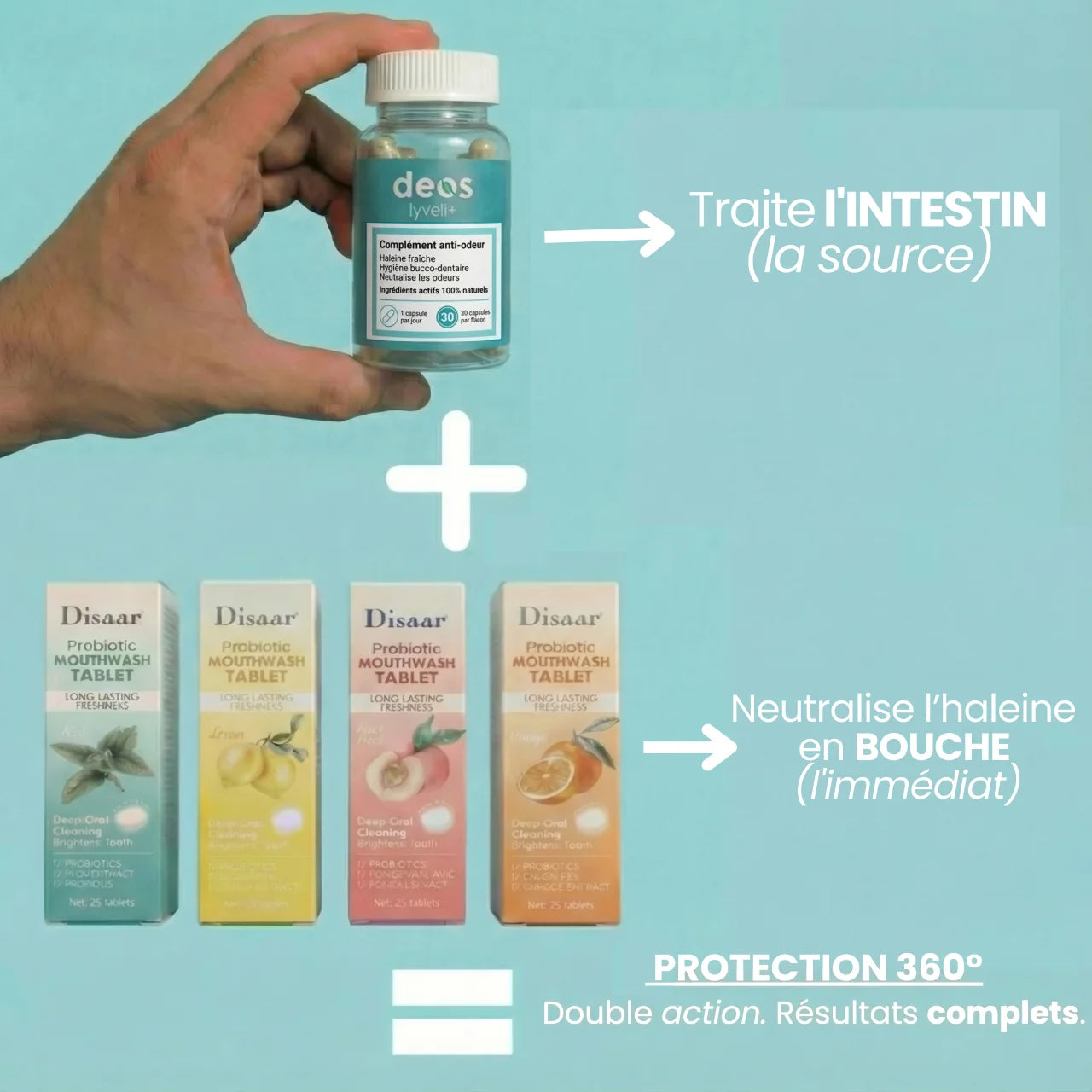 Deos™ Haleine & Corps : solution à la racine