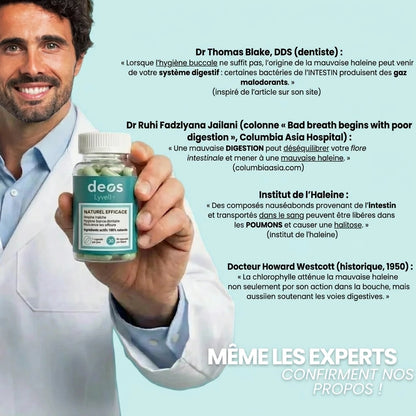 Deos™ Haleine & Corps : solution à la racine