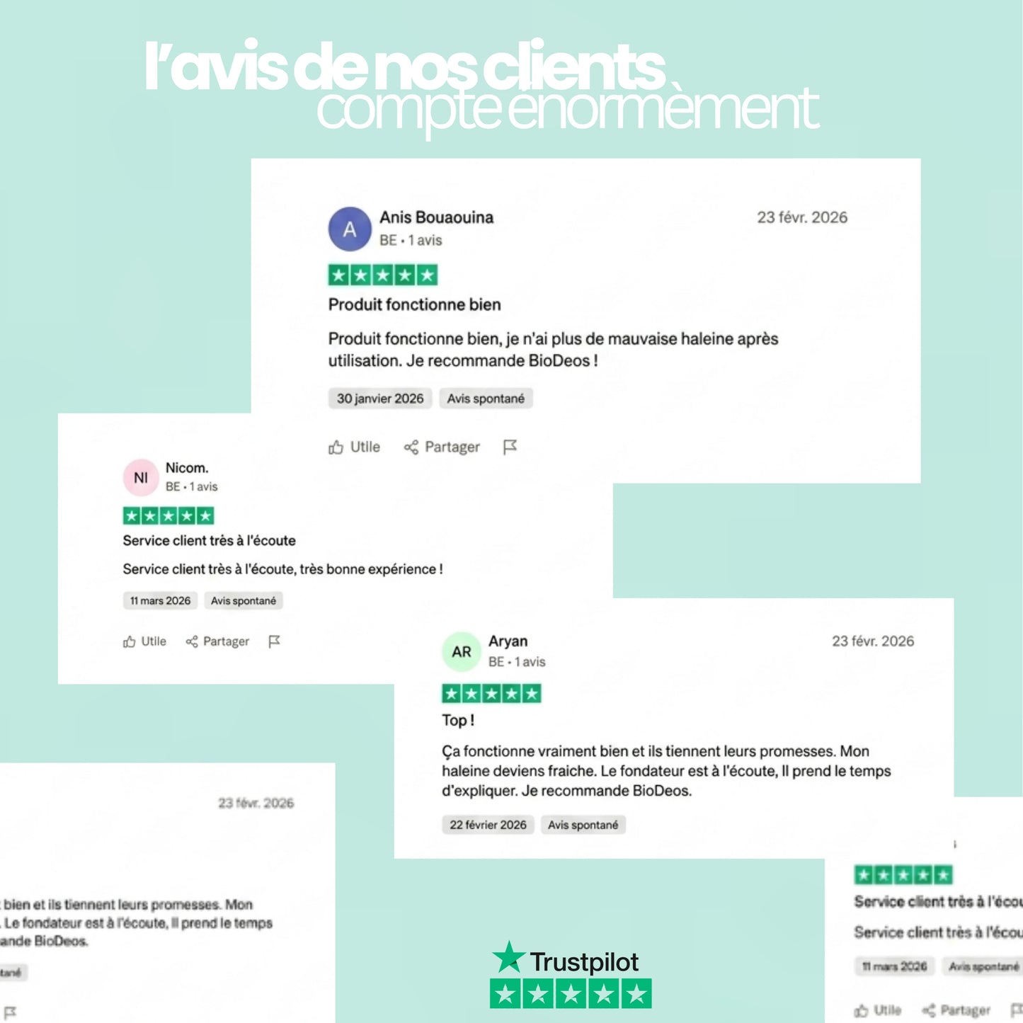 Deos™ Haleine & Corps : solution à la racine