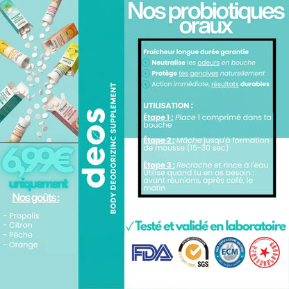 Deos™ Haleine & Corps : solution à la racine
